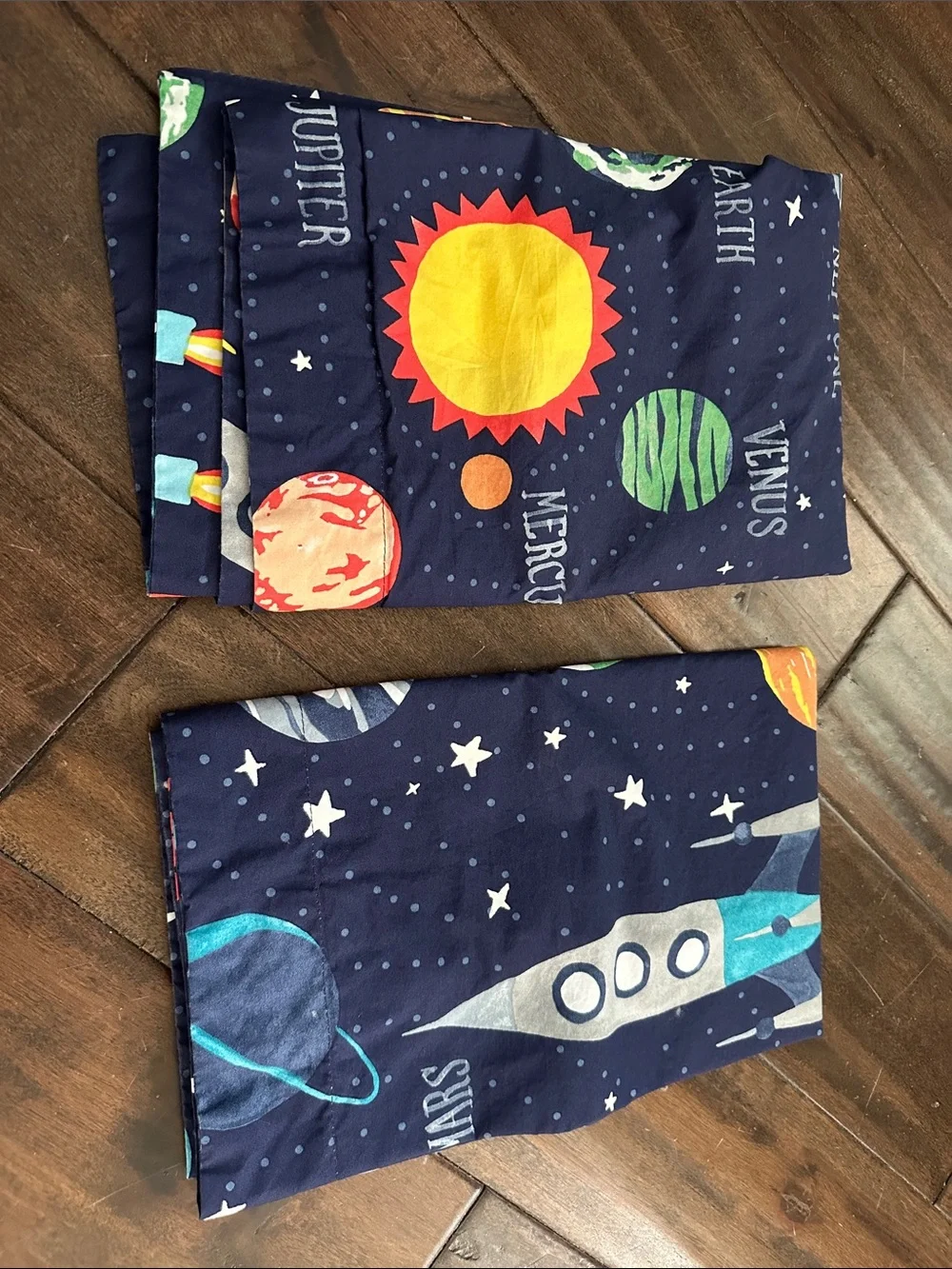 Pottery Barn Kids Space Themed Bedding
